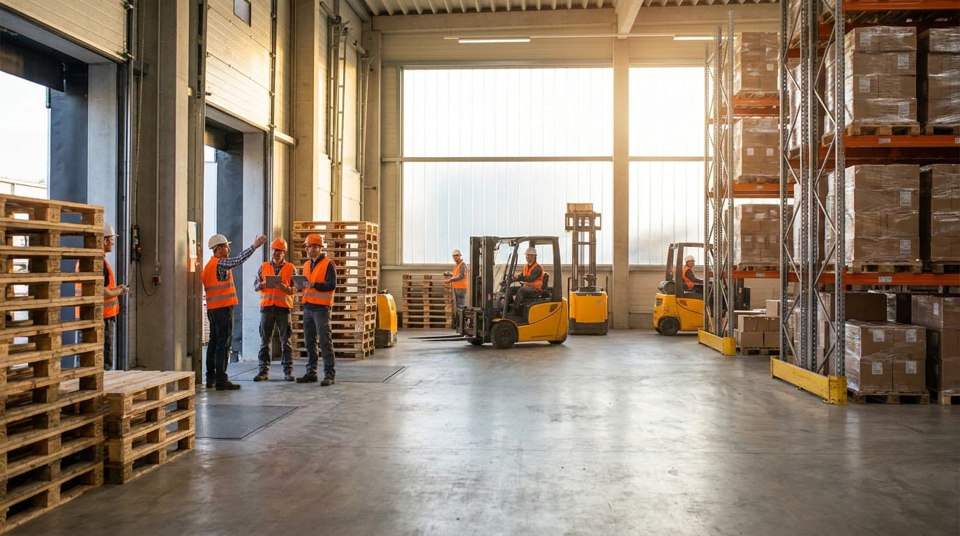 Lagerlogistik und Transport